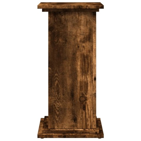 Piedestał ze schowkiem, przydymiony dąb, 31x30x60 cm Lumarko! Lumarko!