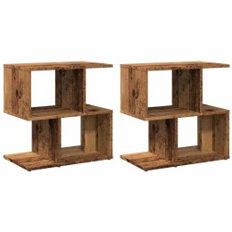 Szafki nocne, 2 szt., stare drewno, 50x30x51,5 cm Lumarko! Lumarko!