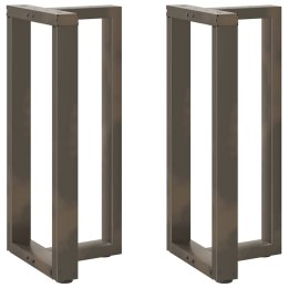 Nogi do stołu barowego, 2 szt., 40x35x(90-91)cm, stal Lumarko! Lumarko!