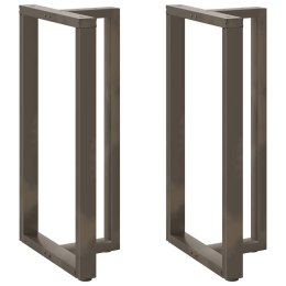 Nogi do stołu barowego, 2 szt., 60x35x(110-111)cm, stal Lumarko! Lumarko!