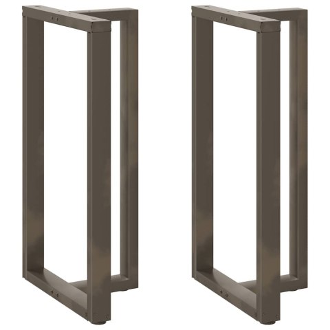 Nogi do stołu barowego, 2 szt., 60x35x(110-111)cm, stal Lumarko! Lumarko!