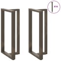 Nogi do stołu barowego, 2 szt., 60x35x(110-111)cm, stal Lumarko! Lumarko!