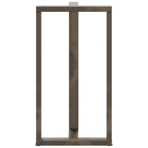Nogi do stołu barowego, 2 szt., 60x35x(110-111)cm, stal Lumarko! Lumarko!