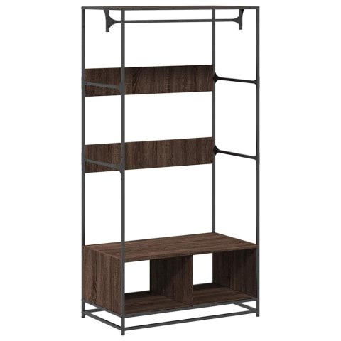 Szafa, brązowy dąb, 90x50x180 cm, materiał drewnopochodny Lumarko! Lumarko!