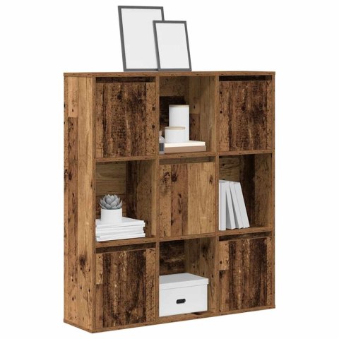 Regał, stare drewno, 89x24x101,5 cm, materiał drewnopochodny Lumarko! Lumarko!