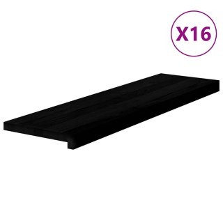 Stopnie schodowe 16 szt. brązowe 90x30x2 cm lite drewno dębowe Lumarko! Lumarko!