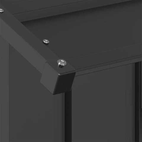 Buda dla psa z dachem, 83x130x85 cm, stal galwanizowana Lumarko! Lumarko!