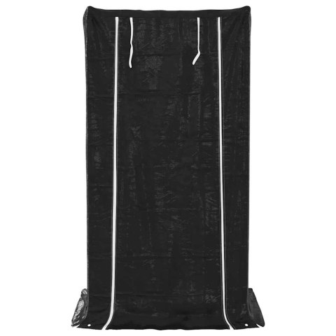 Stojak na drewno opałowe z drutem stalowym, 100x80x200 cm Lumarko! Lumarko!