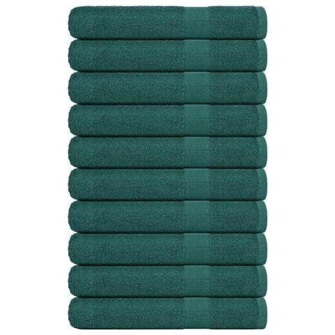 Ręczniki do sauny 10 szt. Zielony 80x200cm 360 gsm 100% bawełna Lumarko! Lumarko!