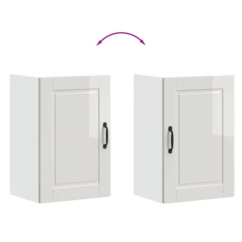 Szafka ścienna kuchenna, Porto, biała, materiał drewnopochodny Lumarko!