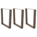 Nogi do stołu jadalnego w kształcie litery V 3 szt. Stal Lumarko!