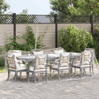 Przezroczysta plandeka z oczkami 2x5 m PVC Lumarko!