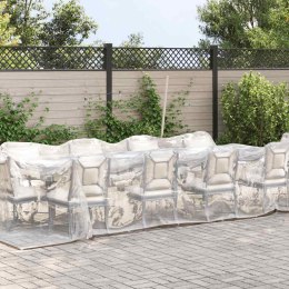 Przezroczysta plandeka z oczkami 3x12 m Polietylen Lumarko!