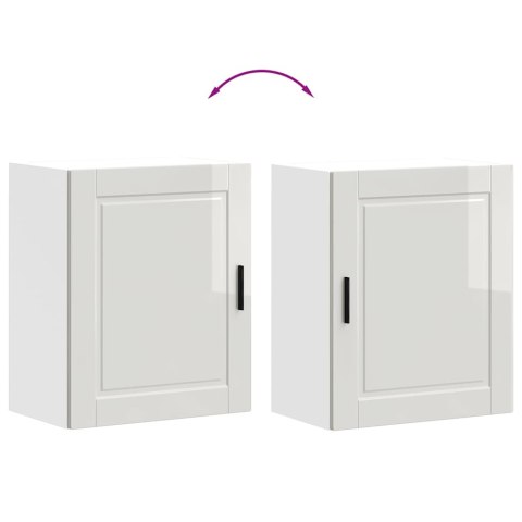 Szafka ścienna kuchenna, Porto, biała, materiał drewnopochodny Lumarko!