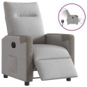 Elektryczny fotel rozkładany Cloud Grey Fabric Lumarko!