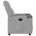 Elektryczny fotel rozkładany Cloud Grey Fabric Lumarko!