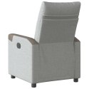 Elektryczny fotel rozkładany Cloud Grey Fabric Lumarko!