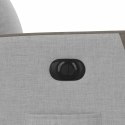Elektryczny fotel rozkładany Cloud Grey Fabric Lumarko!