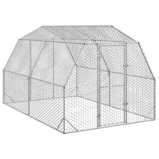Kurnik dla kur, 2,5x4x2,25 m, stal Lumarko!