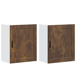 Szafki kuchenne ścienne 2 szt. Porto Dąb wędzony Drewno klejone Lumarko!