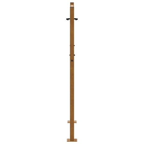 Brama ogrodowa 105x130 cm Stal nierdzewna Wzór płomienia Lumarko!