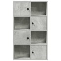 Regał, szarość betonu, 60x24x101,5 cm, materiał drewnopochodny Lumarko!