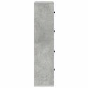 Regał, szarość betonu, 60x24x101,5 cm, materiał drewnopochodny Lumarko!