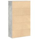 Regał, szarość betonu, 60x24x101,5 cm, materiał drewnopochodny Lumarko!