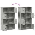 Regał, szarość betonu, 60x24x101,5 cm, materiał drewnopochodny Lumarko!