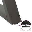 Nogi do stołu jadalnego 2 szt. Antracyt 90x(72-73,3) cm Stal Lumarko!