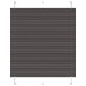 Roleta plisowana czarna 115x150 cm Szerokość tkaniny 114,4 cm Lumarko!