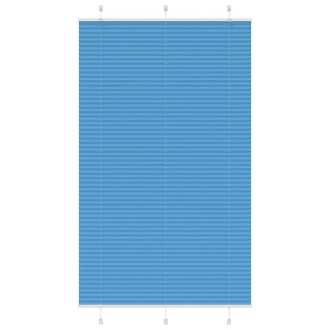 Roleta plisowana niebieska 115x200 cm Szerokość tkaniny 114,4cm Lumarko!