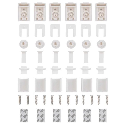 Roleta plisowana niebieska 115x200 cm Szerokość tkaniny 114,4cm Lumarko!