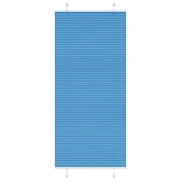 Roleta plisowana niebieska 90x200 cm Szerokość tkaniny 89,4 cm Lumarko!