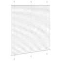Roleta plisowana biała 120x150 cm Szerokość tkaniny 119,4 cm Lumarko!