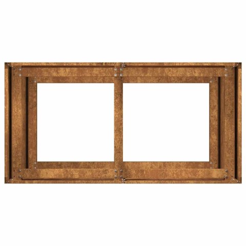 Doniczka Rusty 80x40x80 cm Stal nierdzewna Lumarko!