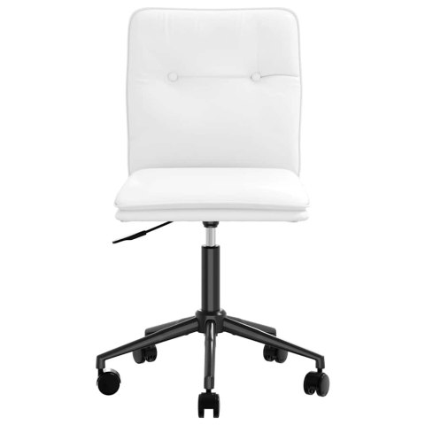 Krzesło stołowe, białe, sztuczna skóra Lumarko!