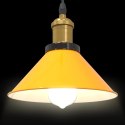 Lampa wisząca z regulacją wysokości E27 połysk żółty Lumarko!