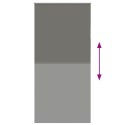 Roleta zaciemniająca szara 95x230 cm Szerokość tkaniny 90,7 cm Lumarko!