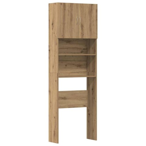 Szafka pod pralkę Artisan Oak 64x24x190 cm Drewno klejone Lumarko!