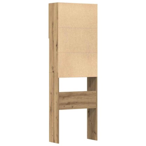 Szafka pod pralkę Artisan Oak 64x24x190 cm Drewno klejone Lumarko!