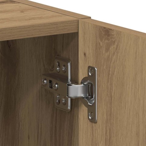 Szafka pod pralkę Artisan Oak 64x24x190 cm Drewno klejone Lumarko!