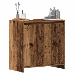 Szafka pod umywalkę, stare drewno, 60x33x60 cm Lumarko!