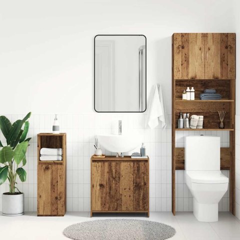 Szafka pod umywalkę, stare drewno, 60x33x60 cm Lumarko!