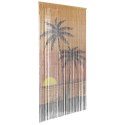 Zasłona przeciw owadom Palm Tree Print 90x220 cm Bambus Lumarko!