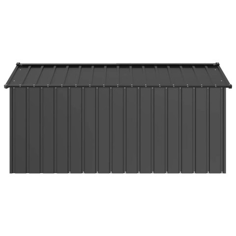 Buda dla psa z dachem, 114x202x101 cm, stal galwanizowana Lumarko!