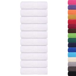 Ręczniczki, 50 szt., białe, 30x30 cm, 360 g/m², bawełna 100% Lumarko!