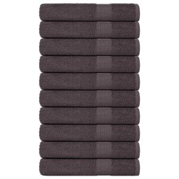 Ręczniki, 10 szt., antracyt, 100x200 cm, 360 g/m², bawełna 100% Lumarko!