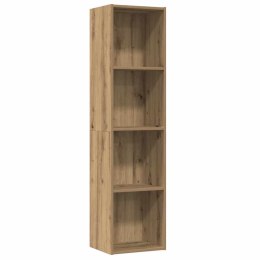 Regał na książki/Szafka pod TV, stare drewno, 36x30x143 cm Lumarko!