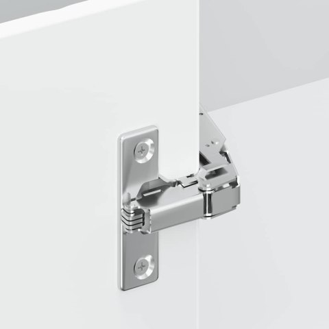 Szafka ścienna narożna kuchenna, Lucca, biała Lumarko!